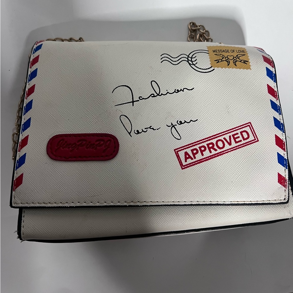 Envelope Pattern Flap Bag - image 2